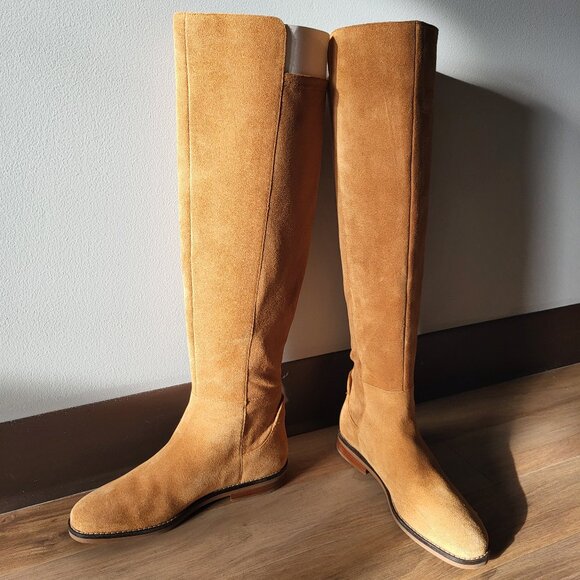 NWOB Cole Haan Women's Chase Zip Cushioned Knee Boots - Picture 7 of 13